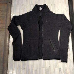 Gray Nike fleece jacket XS